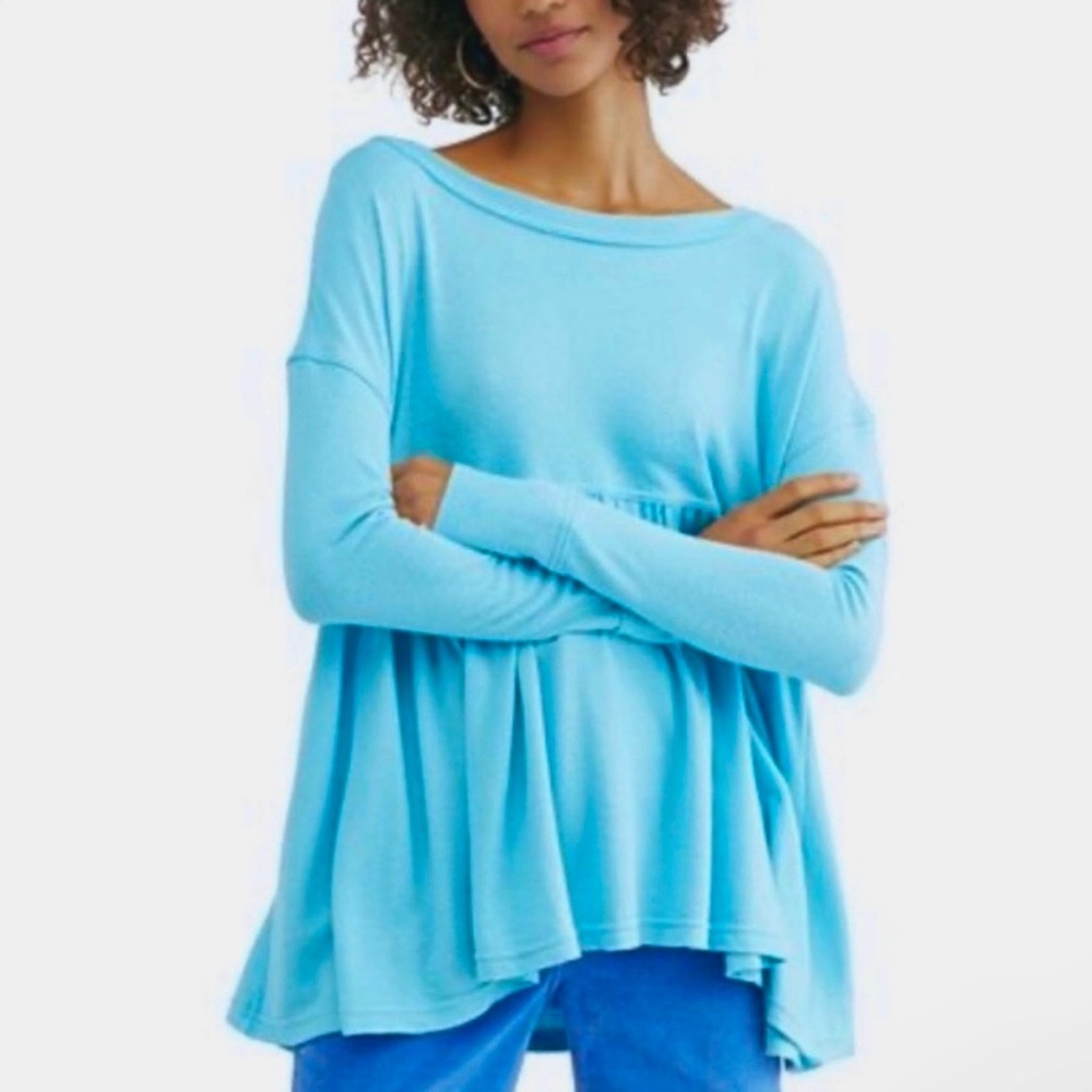 Free People Forever Your Girl Babydoll Tee - Picture 7 of 7